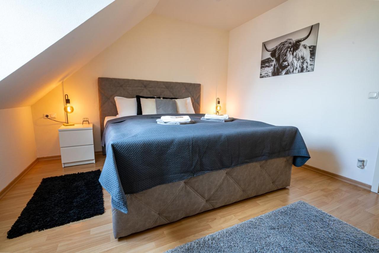 Deluxe Apartment I Klimaanlage I Tiefgarage I Balkon I Wlan มัคเดอบวร์ก ภายนอก รูปภาพ